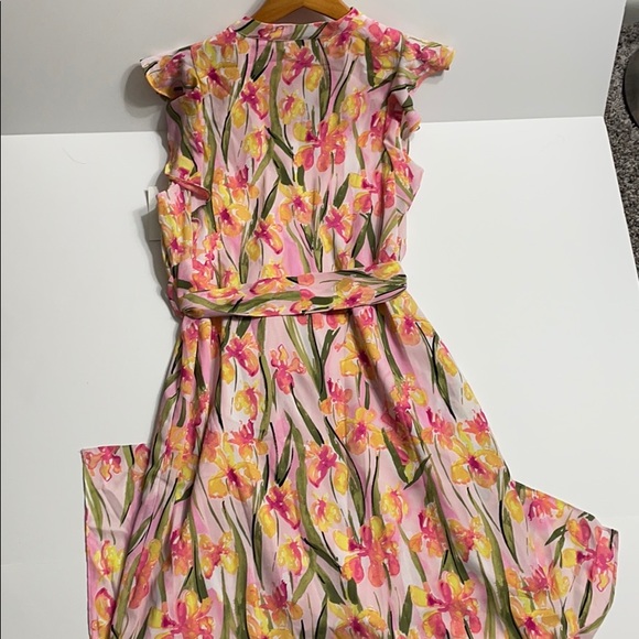 Maison Jules Womans SHORT SLEEVE FLORAL MAXI DRESS - Picture 5 of 6